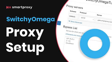 switchy omega proxy setup